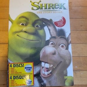 Shrek The Story So far DVD set New
